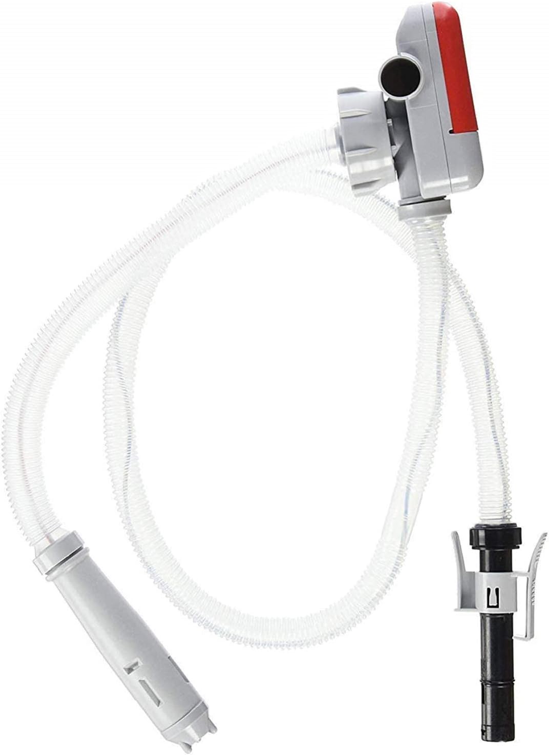 4-AA Battery Powered Fuel Transfer Pump with Flexible Intake Hose and No-Spill Auto-Stop Nozzle, Pack of 2 Q69106