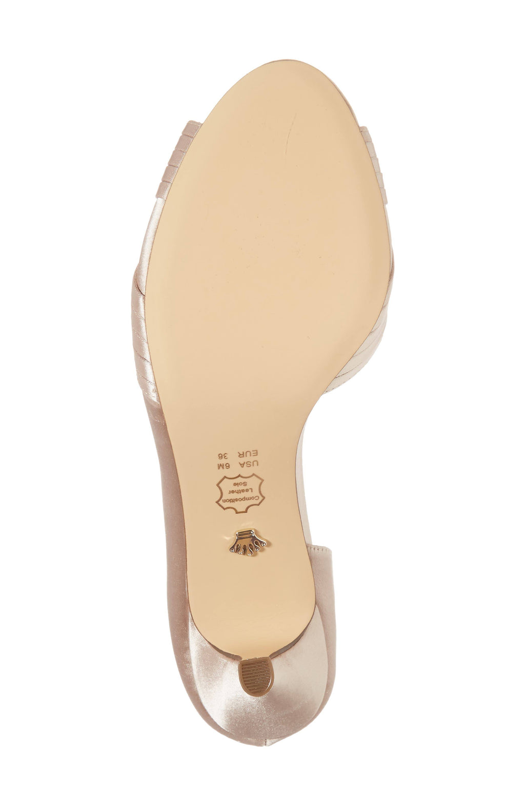Silver Satin Pumps G4342