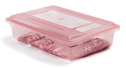 Red 8.5 gal Food Storage Container (Pack of 6) J7599