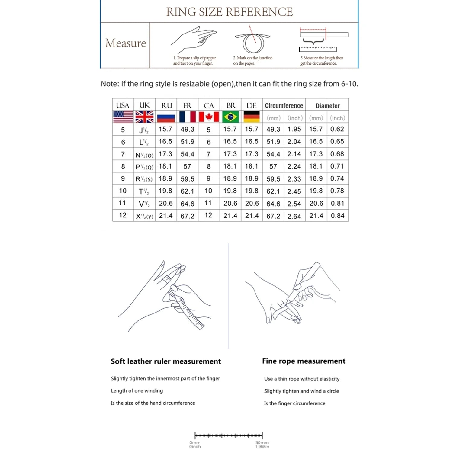 5ct Moissanite Diamond Rings 4-Prong 925 Sterling Silver Wedding Rings with Certificate Q550564