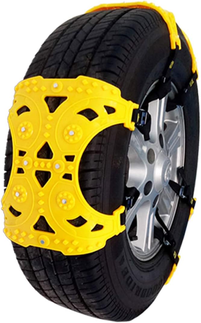 Universal Anti-Skid Tire Chains for Car, SUV, and Pick Up, Pack of 2 K742
