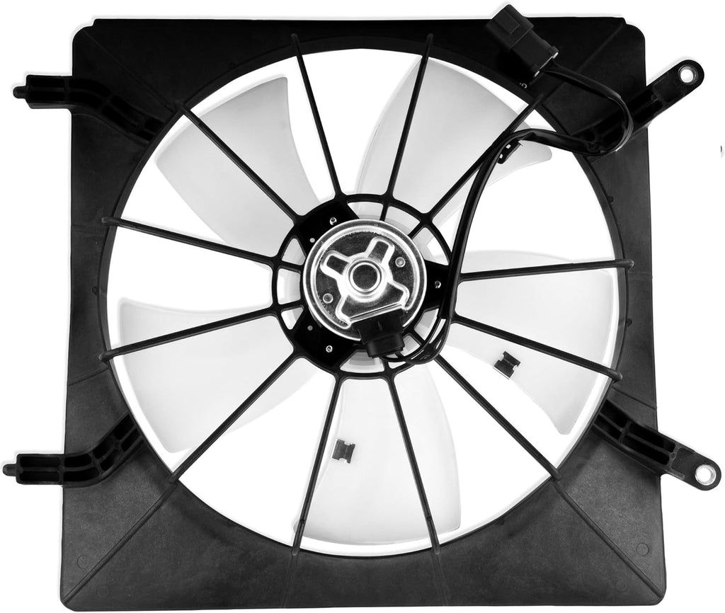 Driver Side Left Radiator Cooling Fan Assembly Pack of 2 R96133