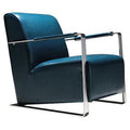 Faux Leather Armchair H213