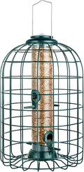 Copper Finish Hanging Wild Bird Seed Feeder, 8 Inch, Pack of 2 X860843