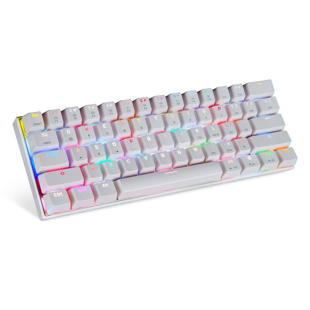 60% Compact 61 Keys RGB Backlit Mechanical Keyboard Y2351