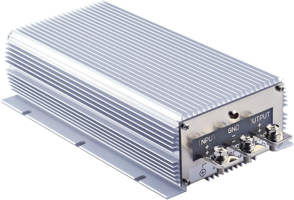 DC 24V Step Down to 12V 120A 1440W DC/DC Voltage Converter Regulator Waterproof Buck Transformer Power Supply M500