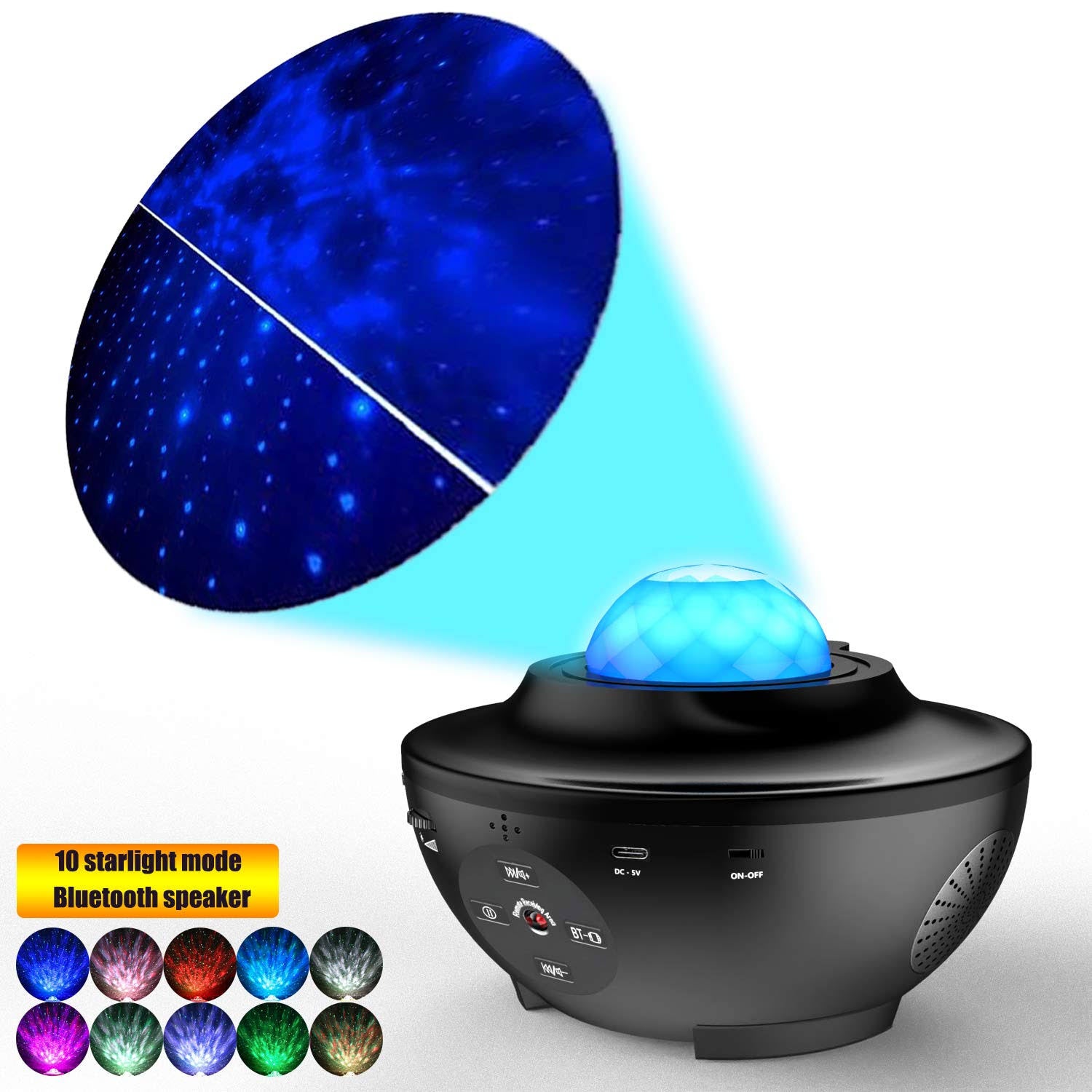 LED Light Laser Star Projector with LED Nebula Cloud O425556