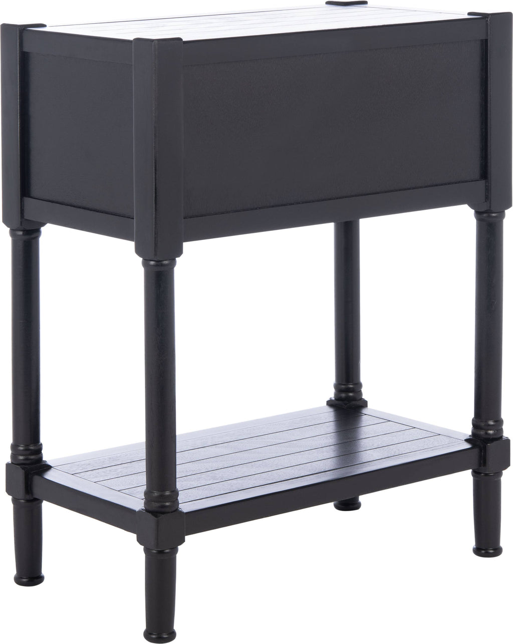 Black 3 Drawer Console Table X29384