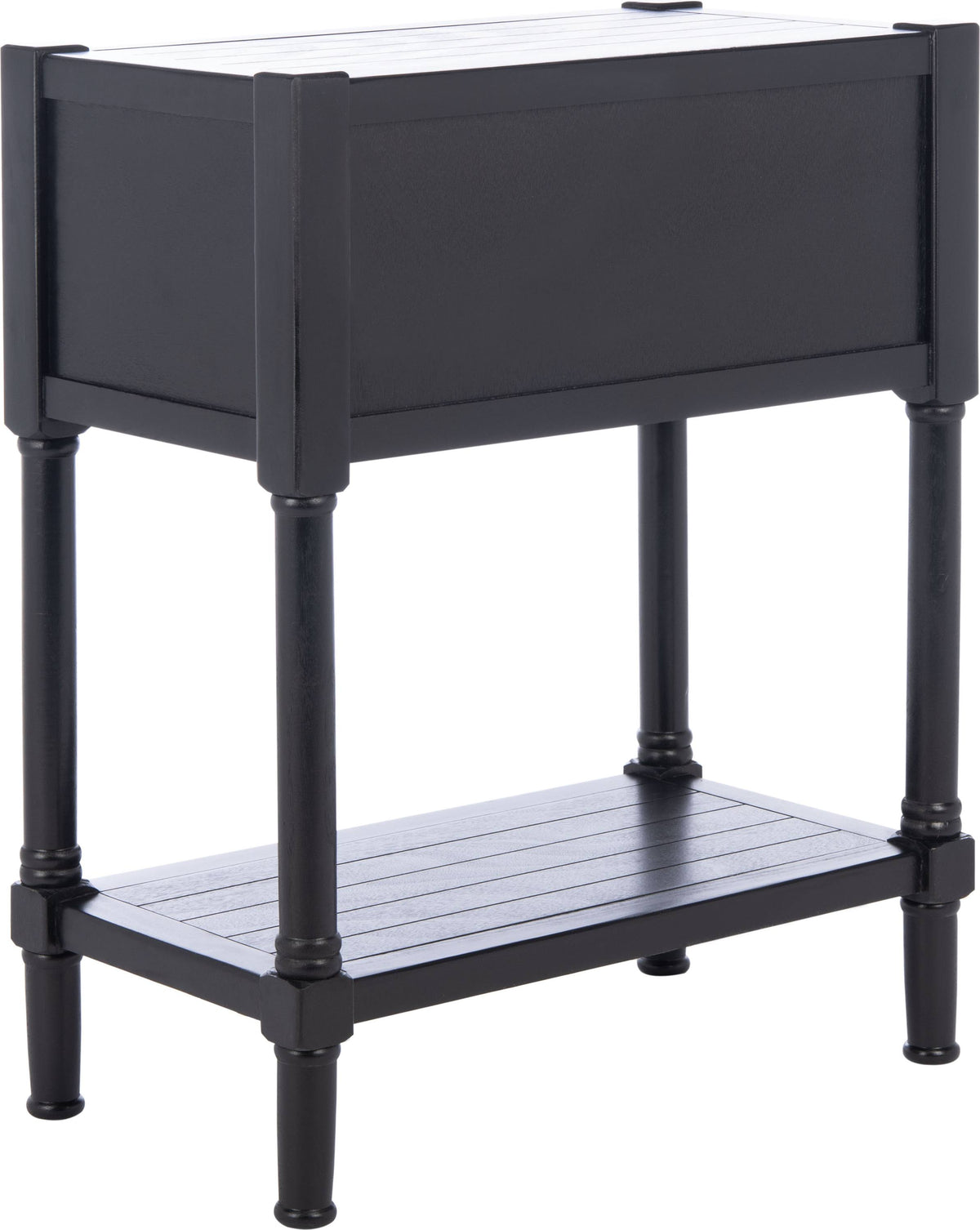Black 3 Drawer Console Table X29384