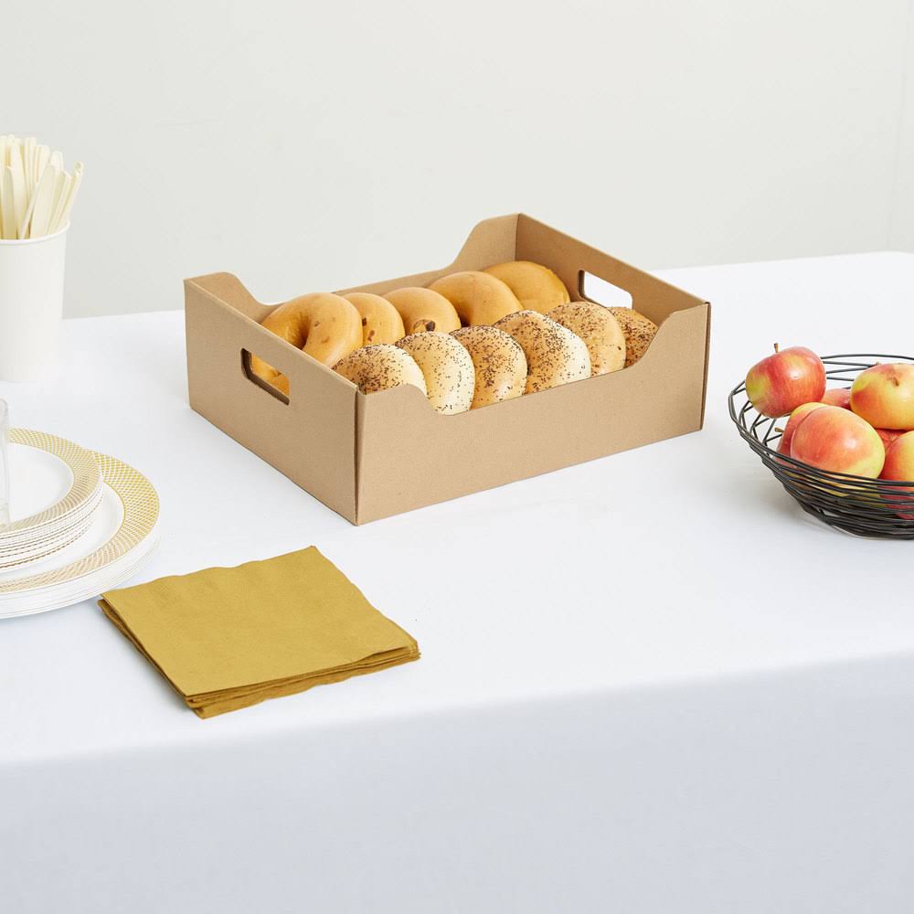 Small Catering Container Food Tray with Cover, Case of 15 Y608