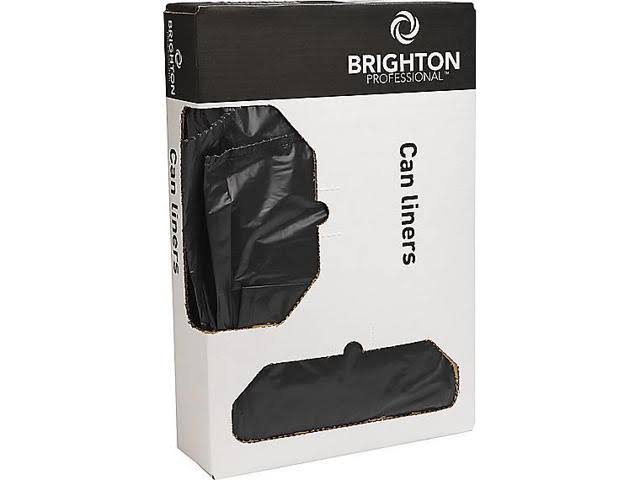 Black 45 Gal 1.5 Mil Can Liners 50/Carton K591