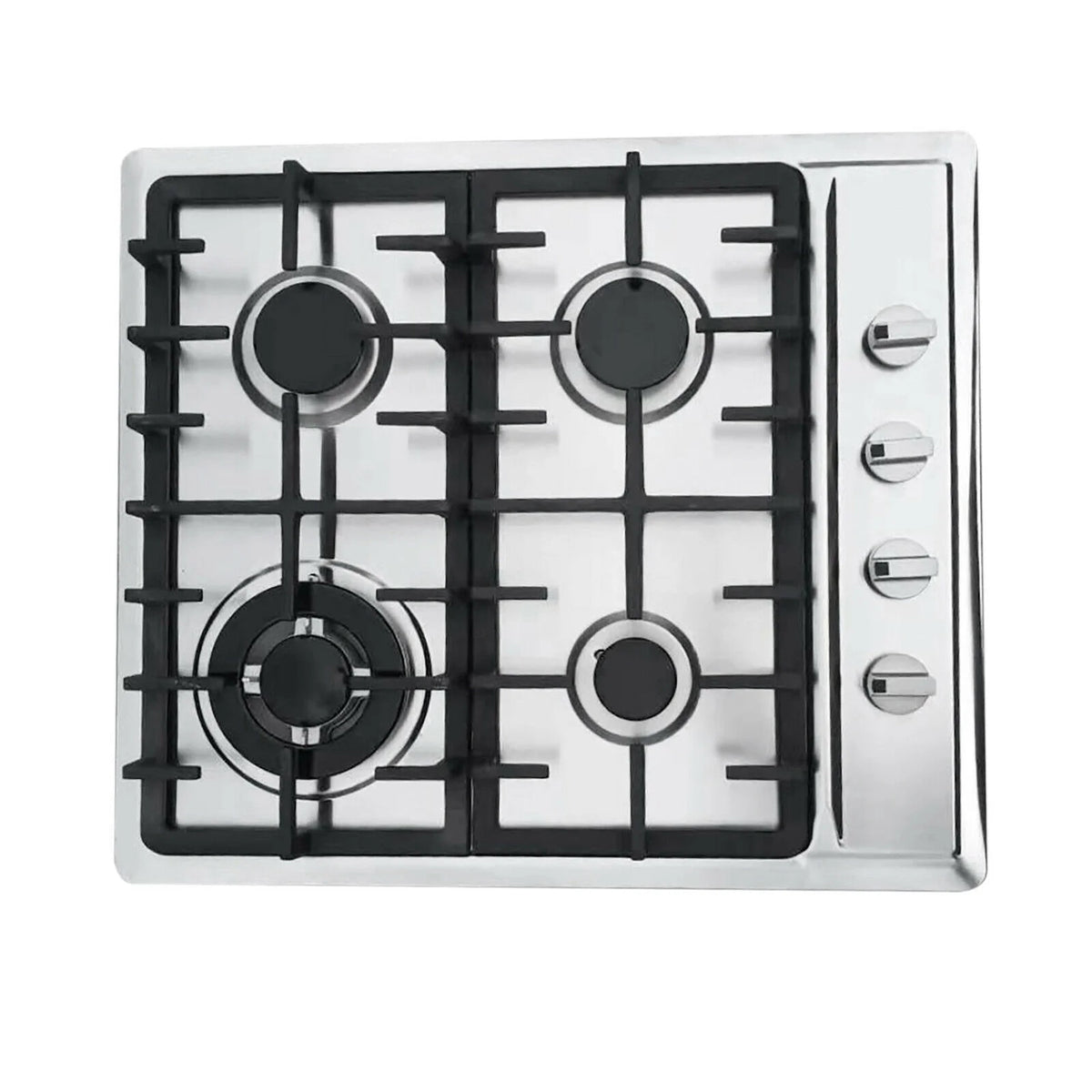 Stainless Steel 4-Burner Built-In Gas Cooktop J246828