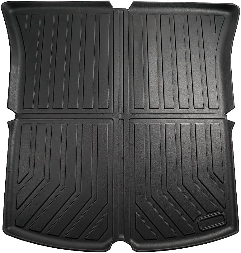 Custom Fit Car Cargo Mat for Tesla Model Y All Weather Cargo Liner Rear Trunk Liner Non-Slip TPO H2916