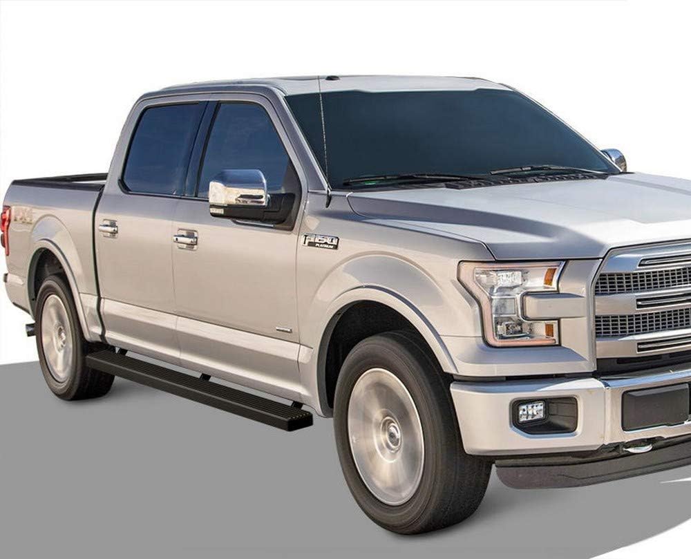 4in Black Running Boards V44206