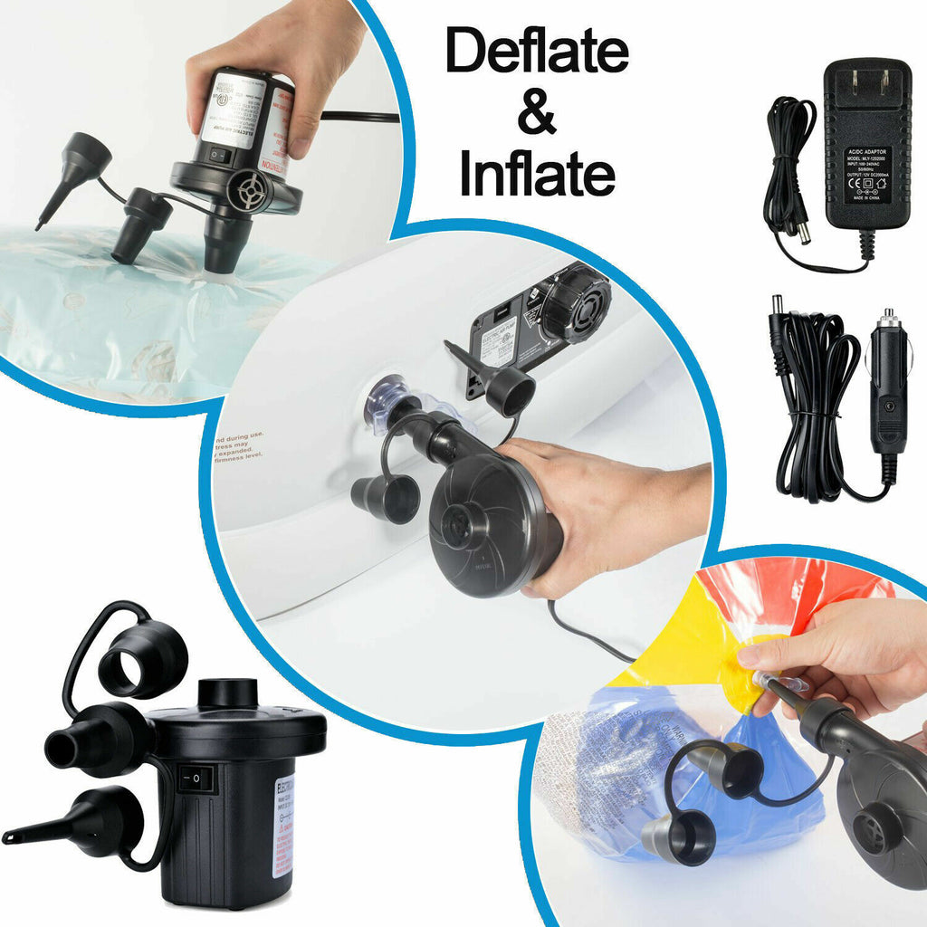 Electric Air Pump for Inflatable Camping Portable U920