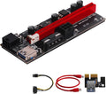 PCI-E Riser 1X to 16X, 4pcs Solid Capacitors, Gold-Plated USB 3.0 Cable Y166150