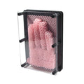 Pink 3-Dimensional Pin Art Board Toy D550248