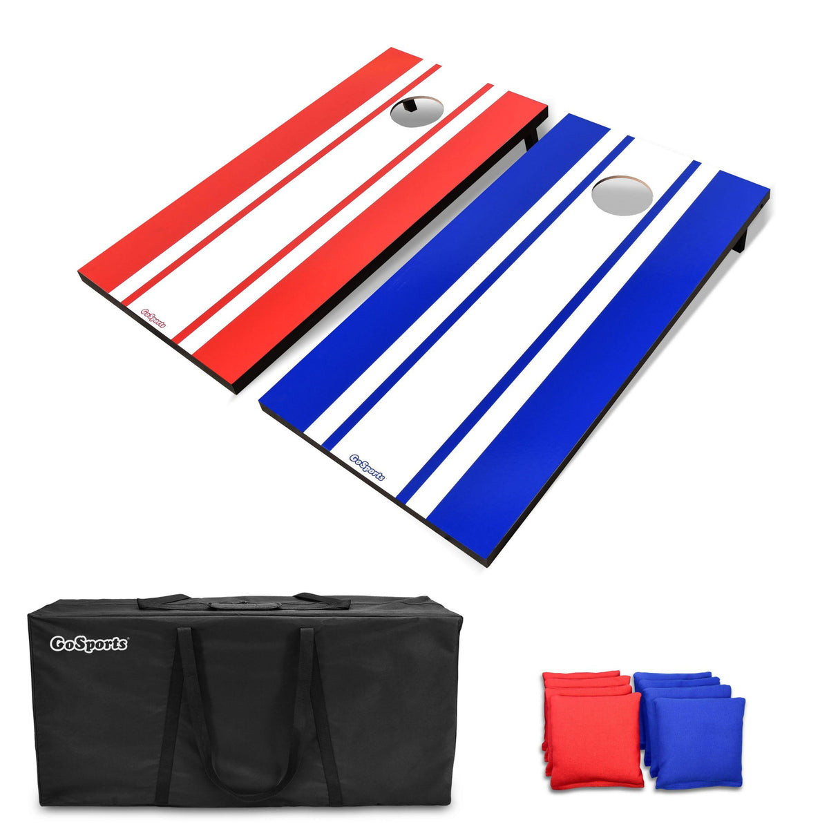 Regulation Size Cornhole Set with 8 Bags and Carry Case Q488850