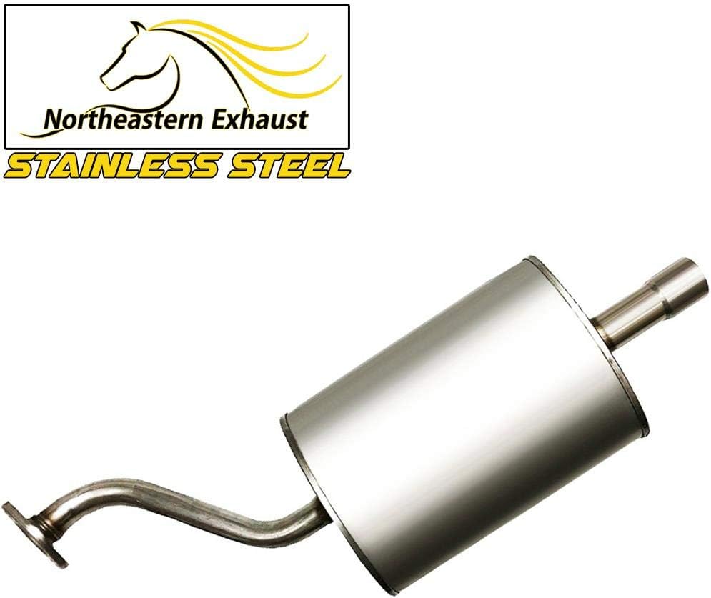 Stainless Steel Resonator Muffler Exhaust System Kit J6607