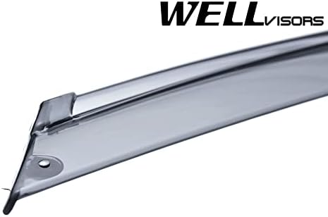 Chrome Trim Window Visors for Acura RDX Z235