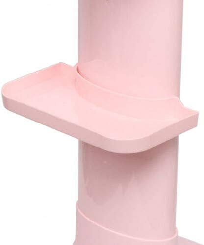 Pink Rolling Trolley with Storage Tray G1351