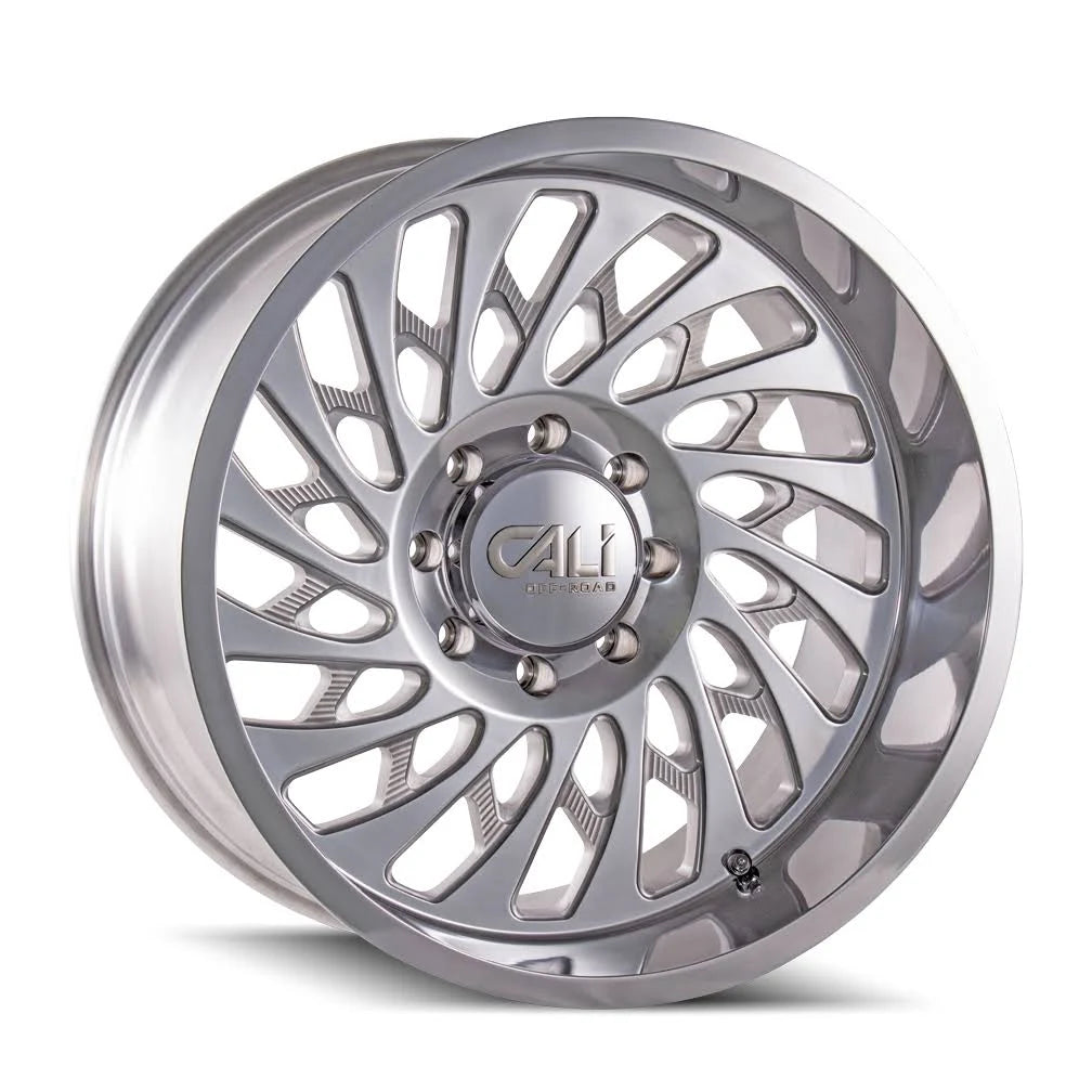 Polished 24x12 6x135 -51mm 87.1mm Wheel G7369