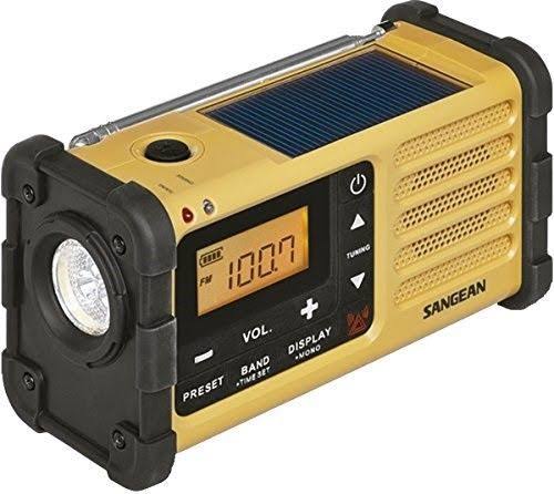 Yellow Portable Stereo Radio V5474