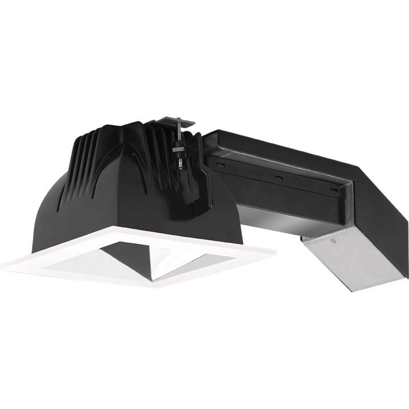 4 inch Square 12W Dimmable 3000K 80 CRI White Ring N575810
