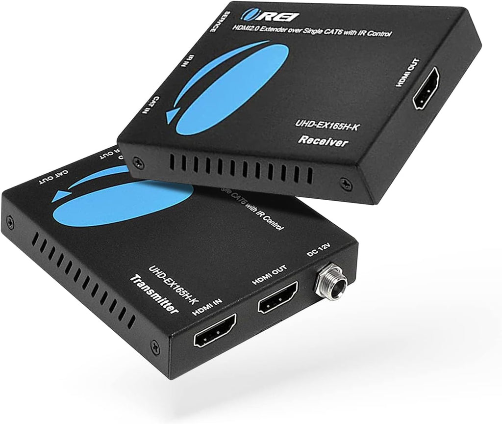 HDMI Extender UltraHD Over Single Cat6/Cat7 Cable 4K @ 60Hz with HDR & IR Control R4618
