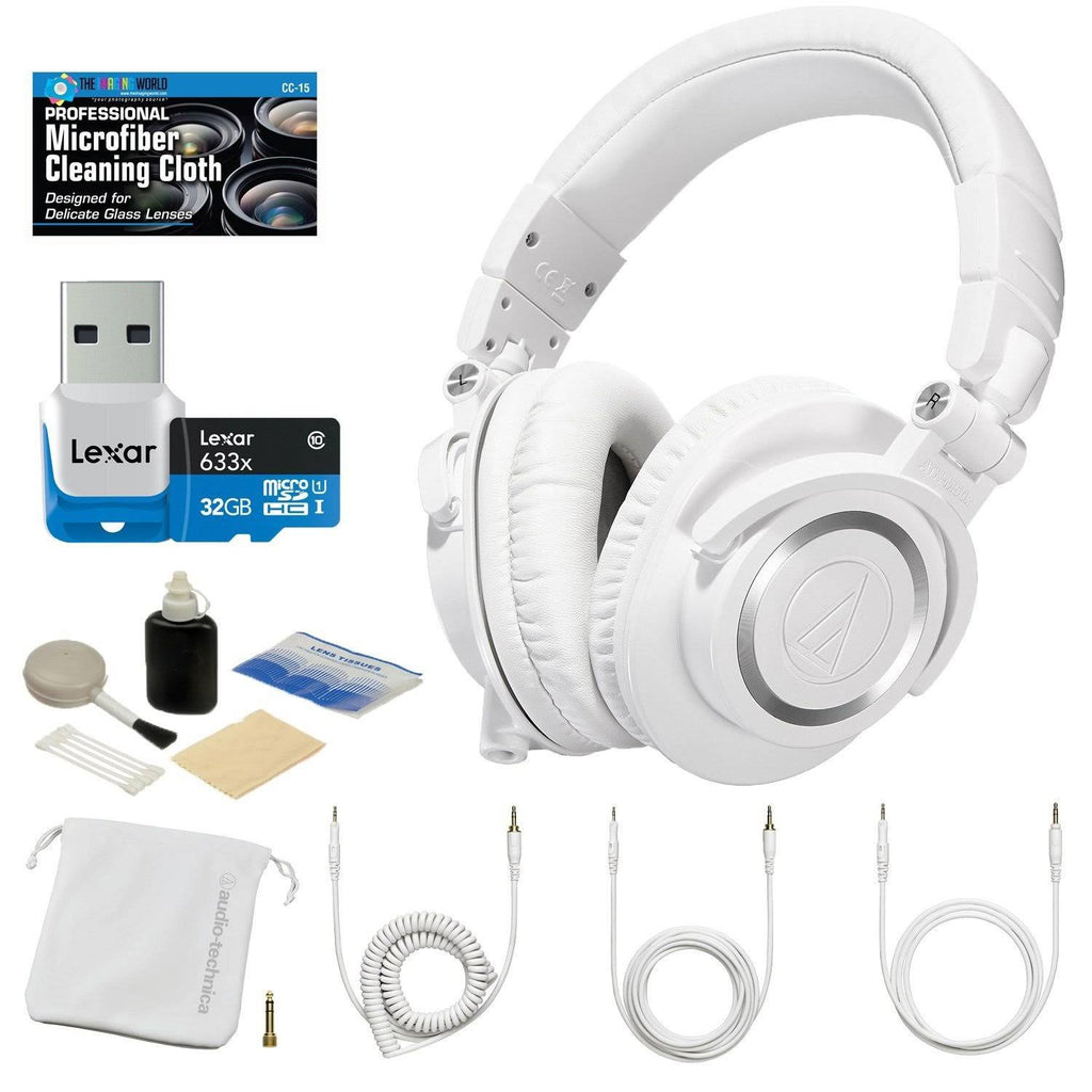 White Professional Monitor Headphones D874975