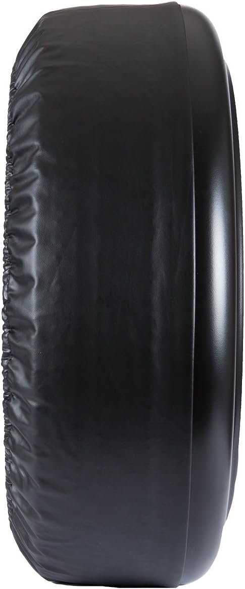 Rigid Tire Cover Hard Plastic Face Fabric Vinyl Band J894