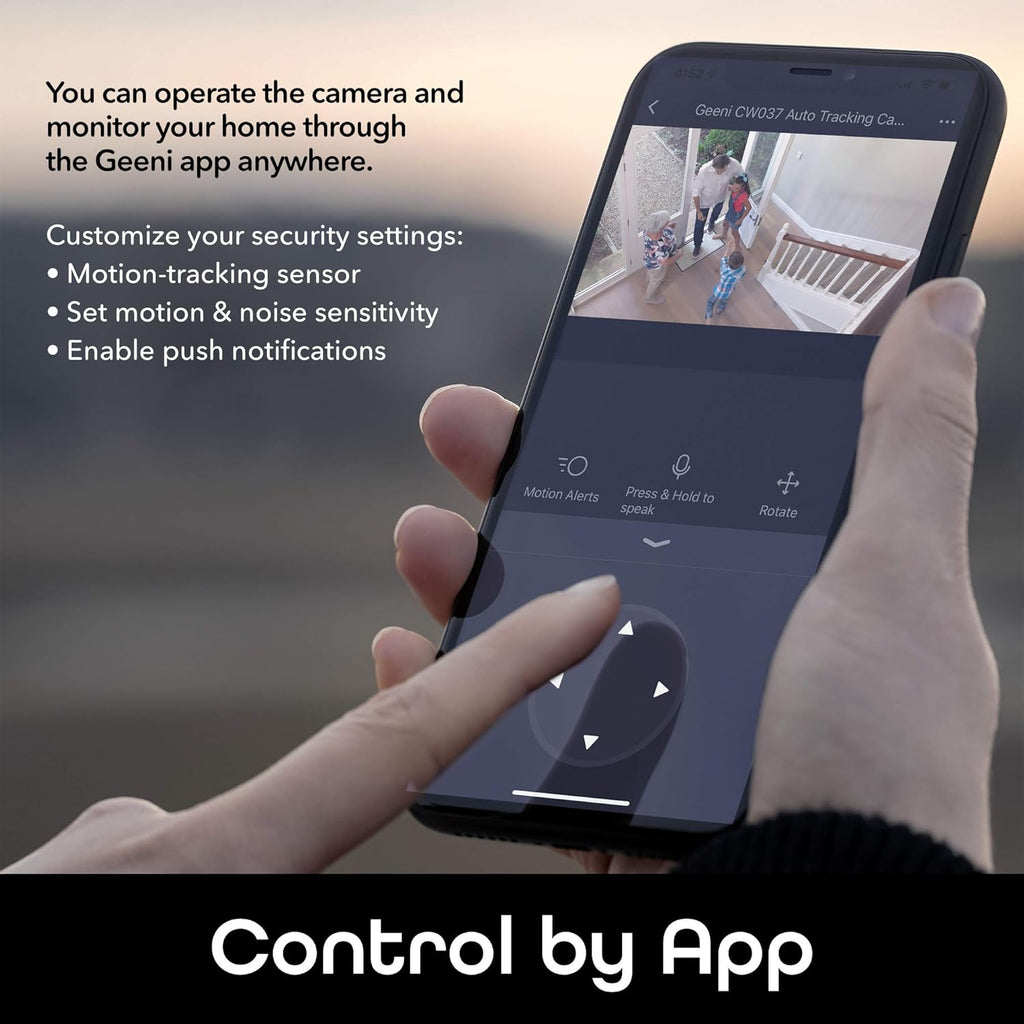 WiFi Indoor Smart Security Camera with Mounting Kit S189