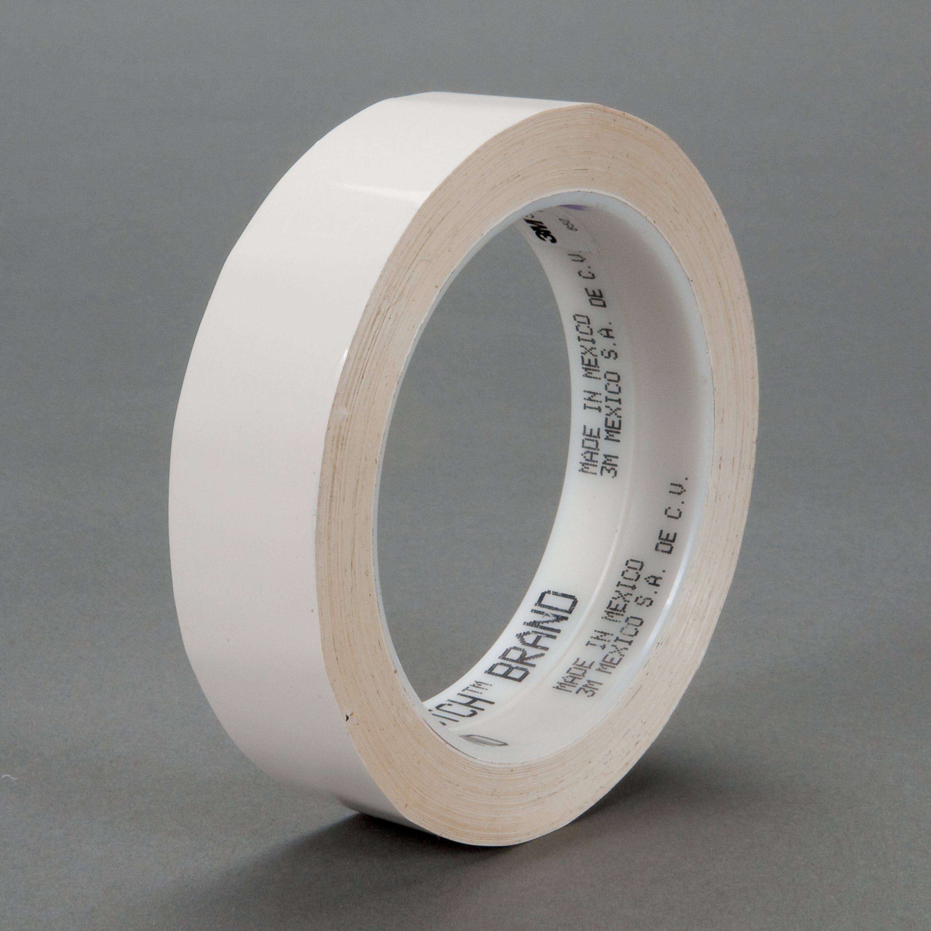 White 1.9 Mil Polyester Film Tape A8913