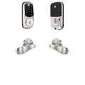 Z-Wave Plus Assure Lock Touchscreen Deadbolt with Passage Navis Paddles U9502