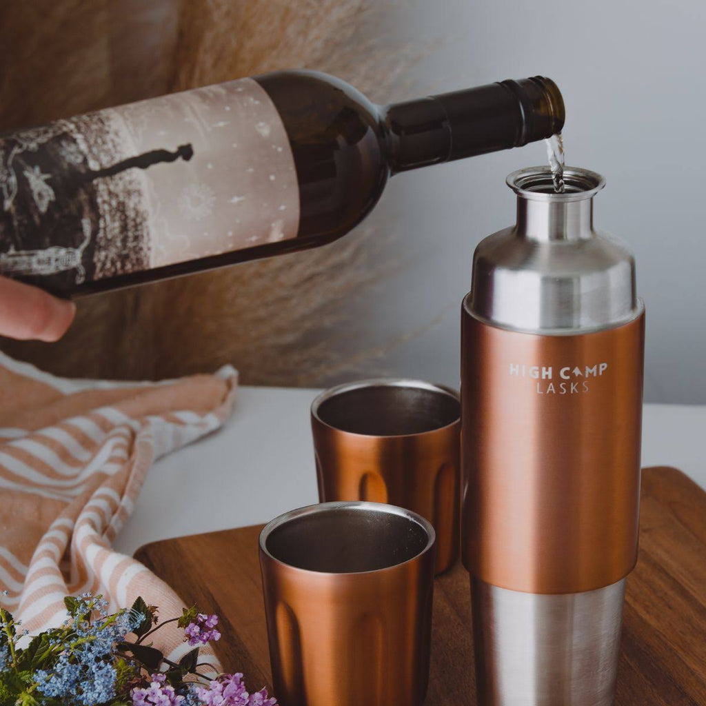 Firelight Flask Brushed Stainless, 750ml Q549763