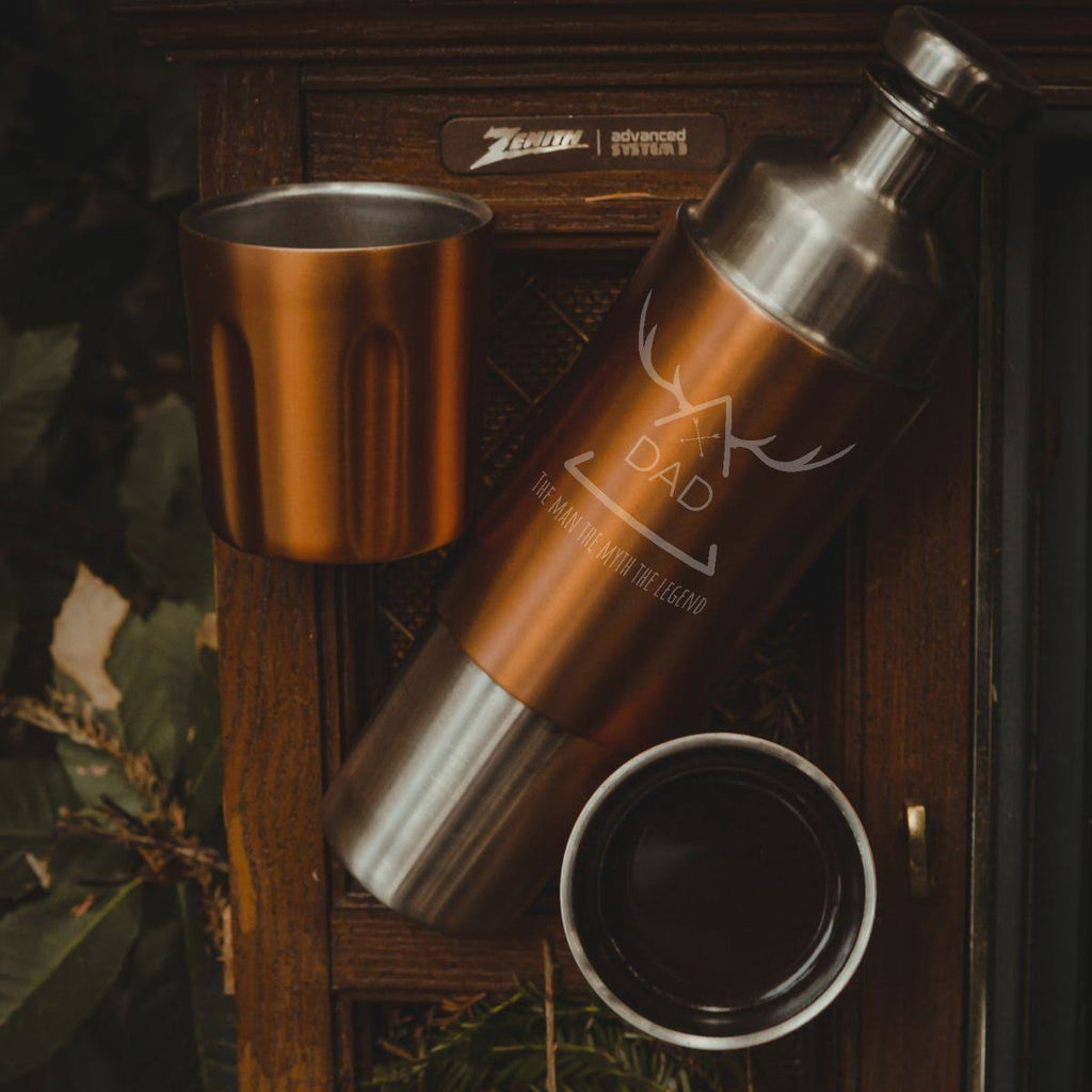 Firelight Flask Brushed Stainless, 750ml Q549763