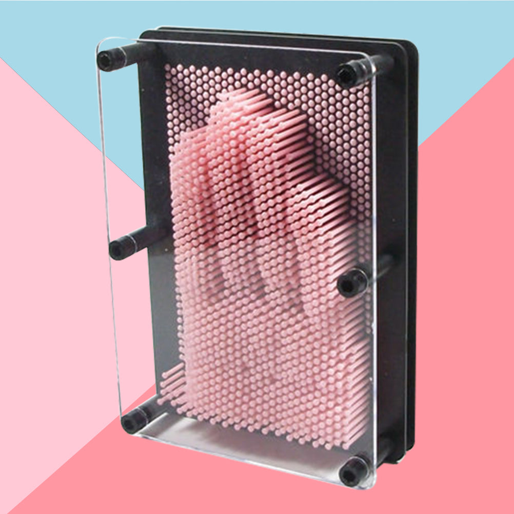 Pink 3-Dimensional Pin Art Board Toy D550248