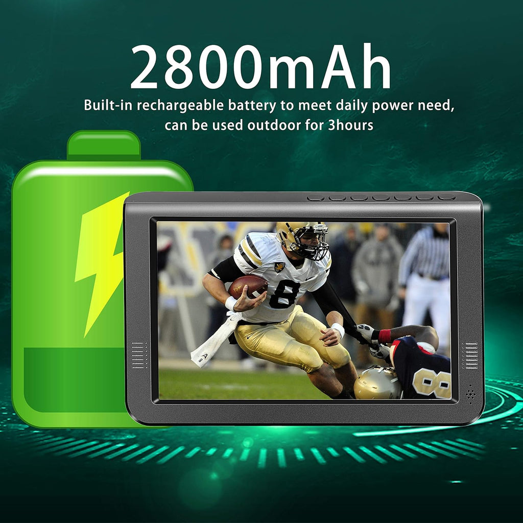 Portable Rechargeable TV with ATSC Tuner Y44190