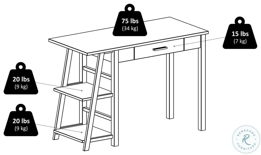 Walnut Writing Desk N389324