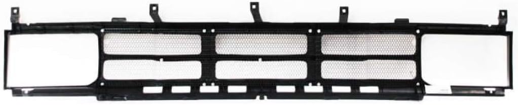 Painted Black Composite Grille Assembly for Nissan D21 1988 1989 J994303