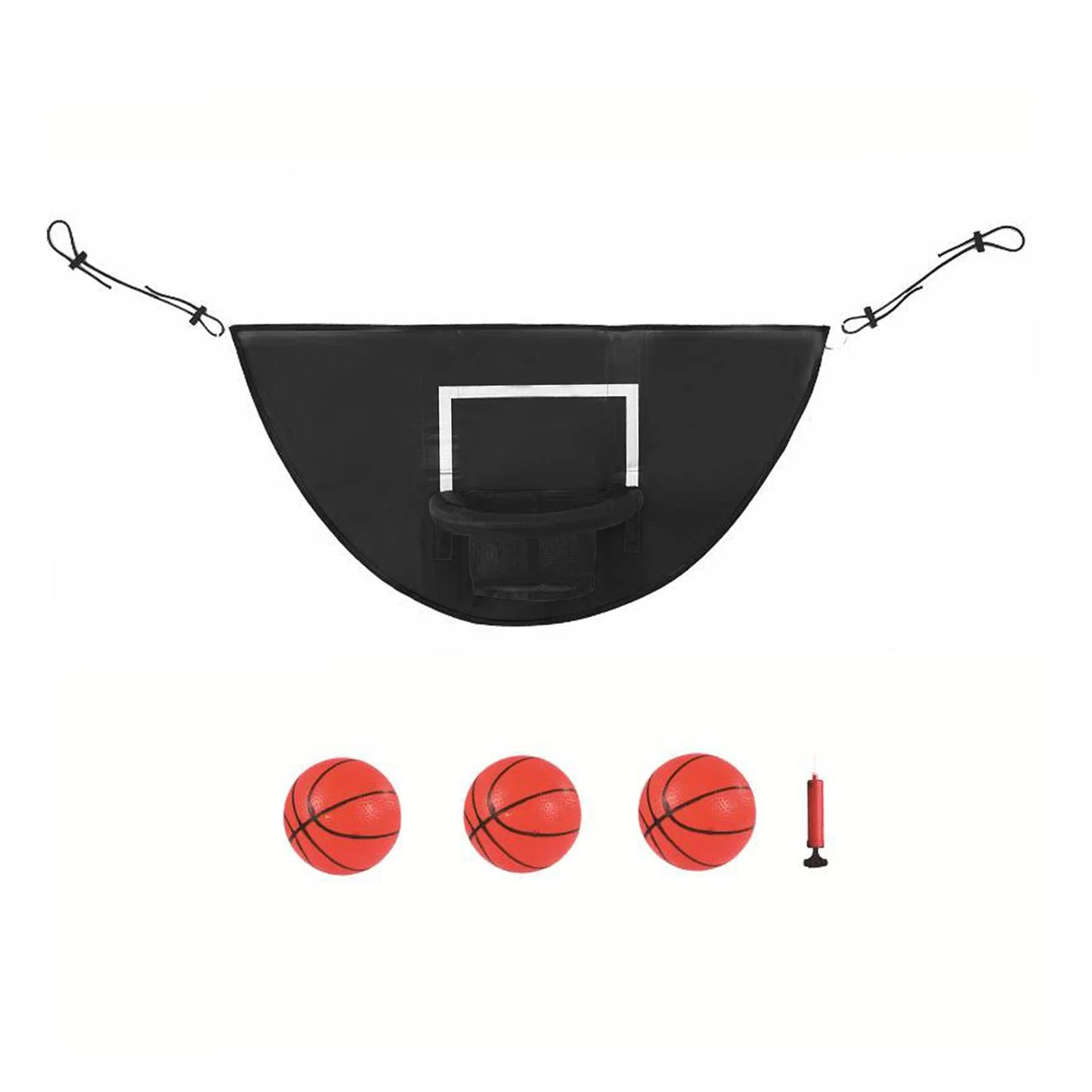 Mini Basketball Hoop for Trampoline with Enclosure Basketball Rack Sports Toys Lightweight Board Trampoline Accessories With Ball X366991