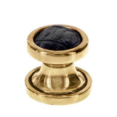 Antique Gold Round Cabinet Knob Q906