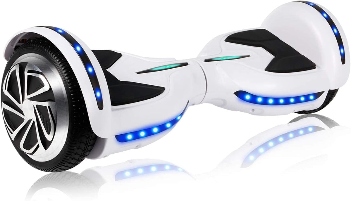 6.5inch Self Balancing Hoverboard with Bluetooth Speaker LED Lights A6419
