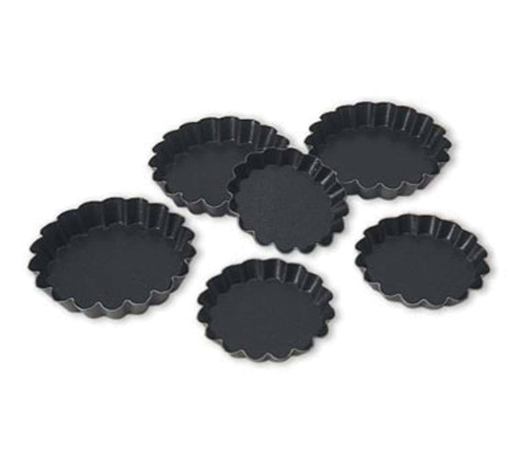 Non-Stick Steel Scalloped Quiche Q2710