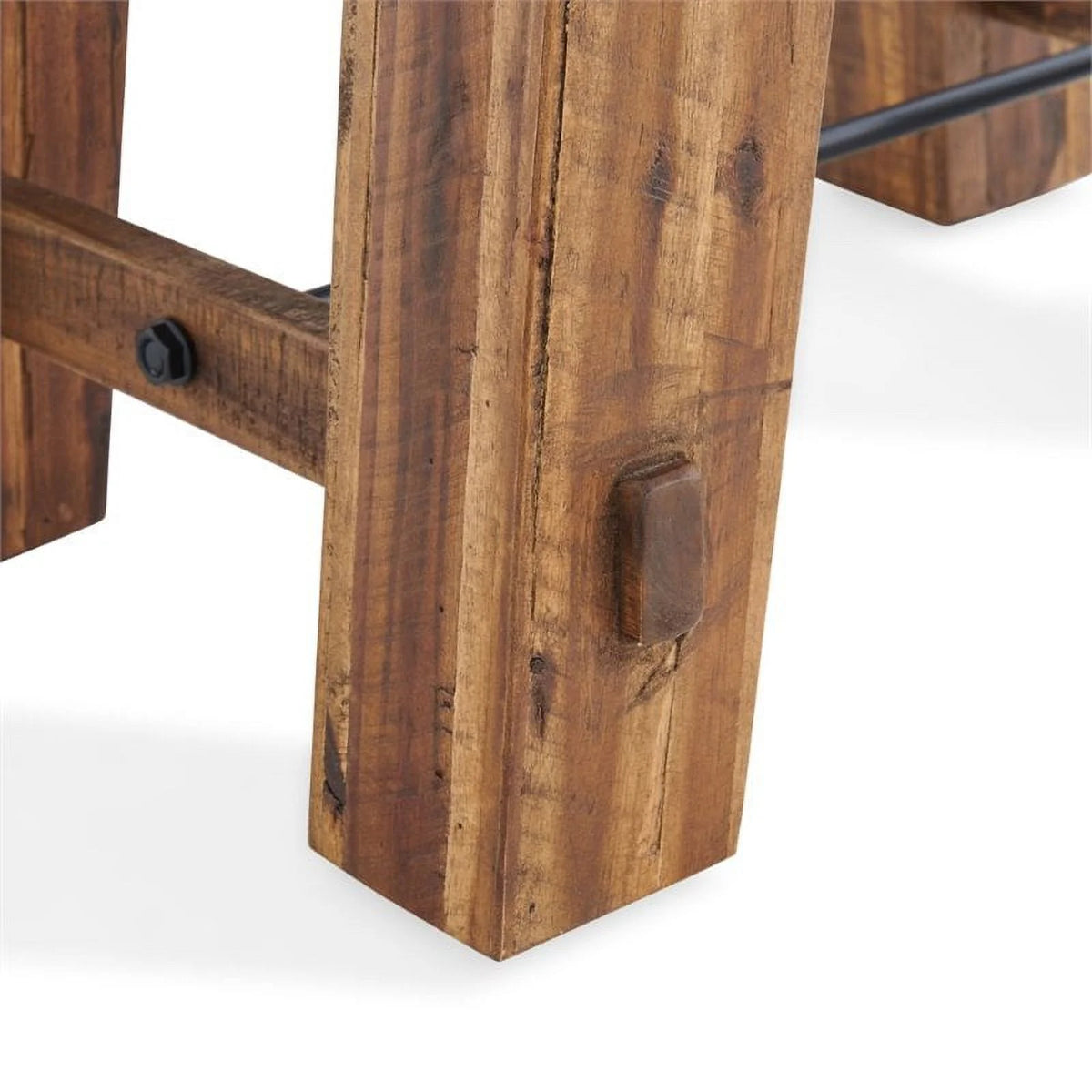 Industrial Wood End Table O53240