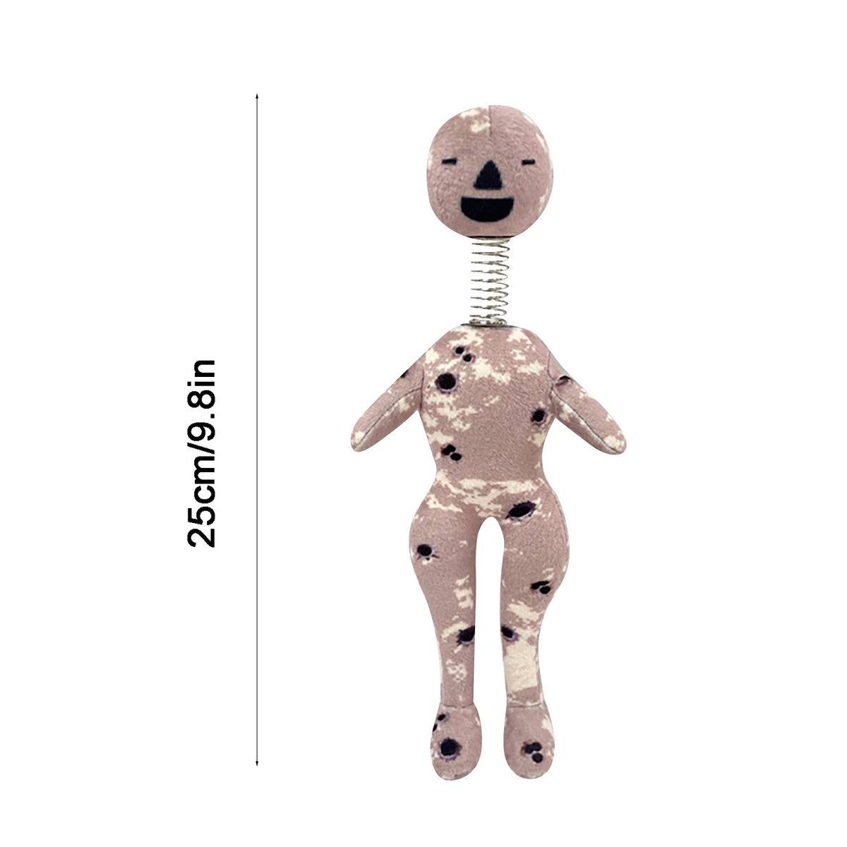 9.8" Coil-Head Plush Doll W337