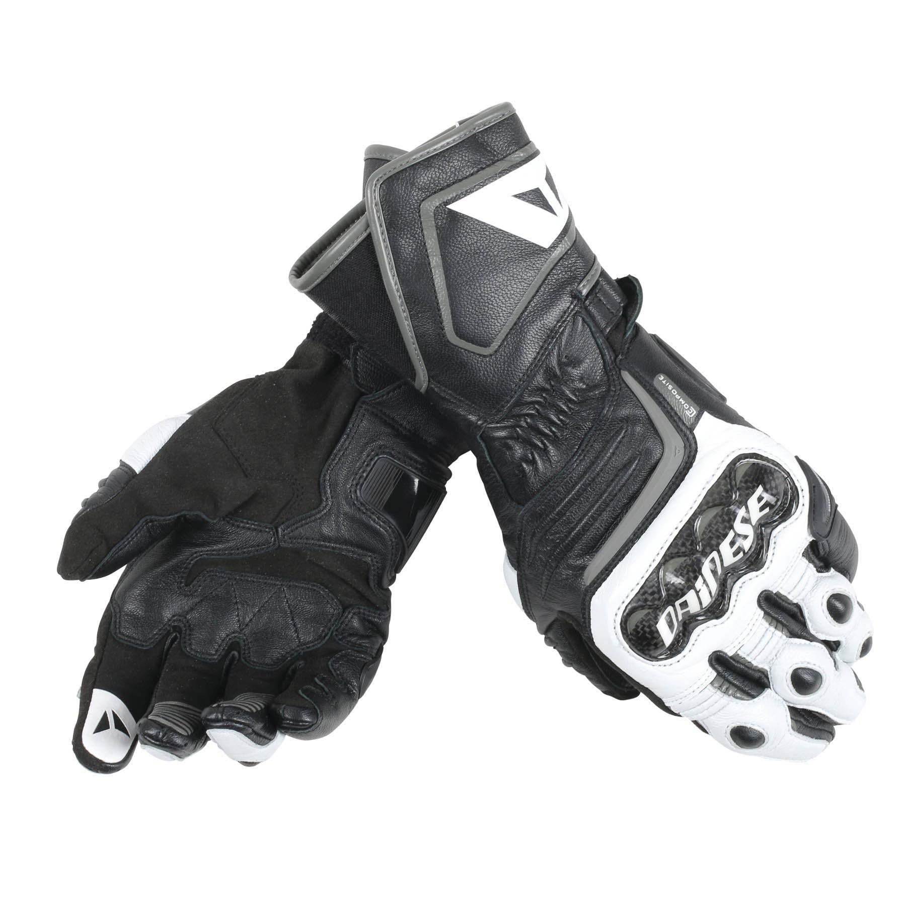 White Black Long Gloves A78903