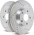 Front Evolution Drilled & Slotted Rotor Pair P32606