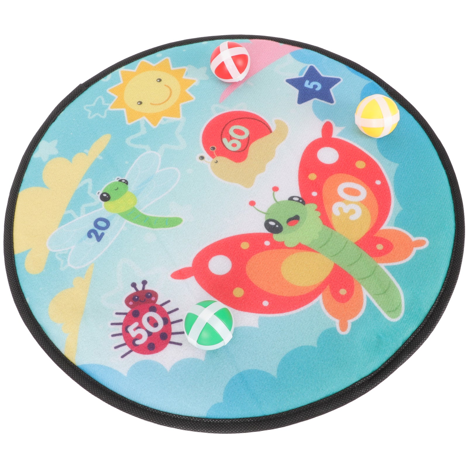 Kids Dart Board with Sticky Balls Toy Z1109