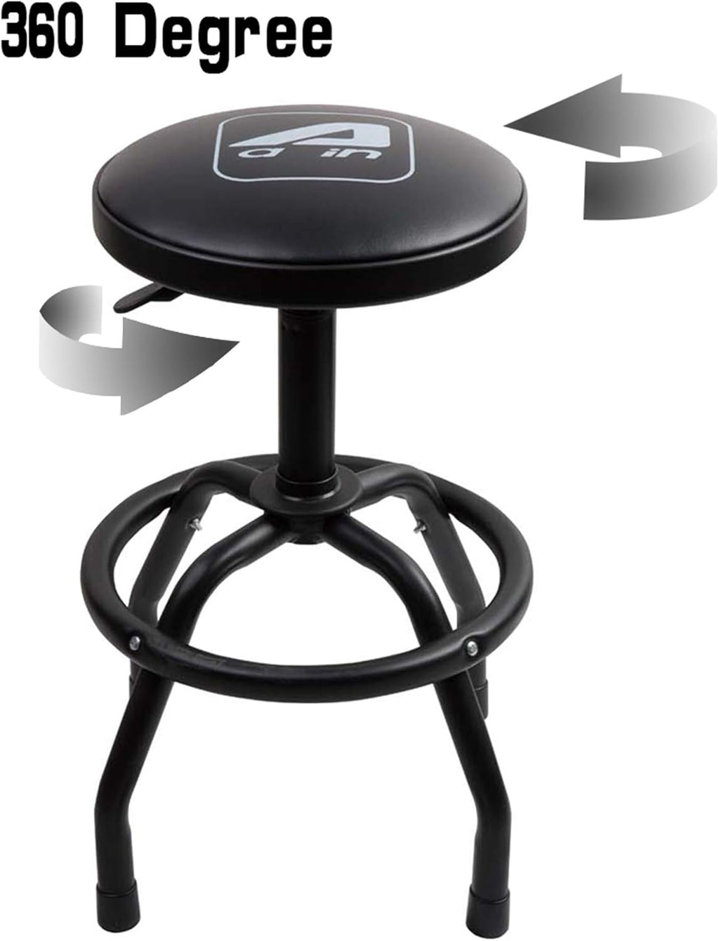 Adjustable Swivel Stool with Black Pack of 2 G944952